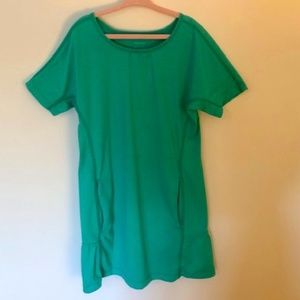 Patagonia Girls' Cover The Sun Dress, Jade Green, Size 8